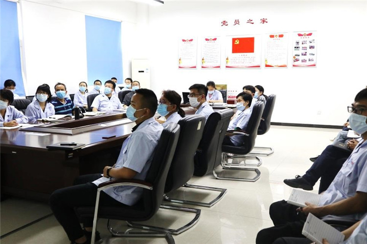 賽特黨支部學(xué)習(xí)習(xí)近平來(lái)陜視察重要講話(huà)